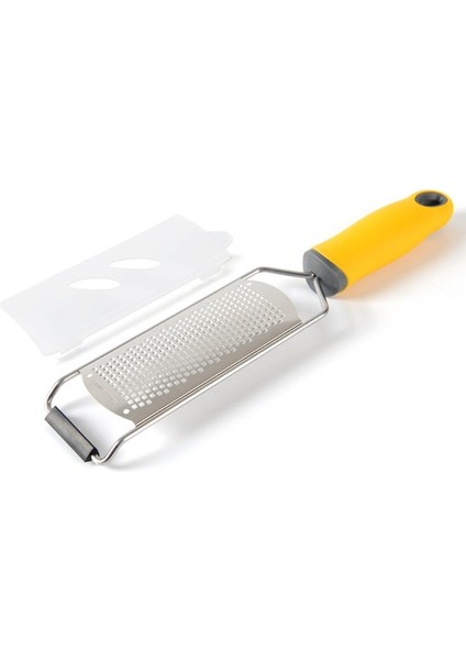 Sarı Değirmen Peynir Rende Paslanmaz Çelik Limon Zester Narenciye Zencefil Sarımsak Rende Uzun Saplı Sebze Mutfak Aracı Manuel Dilimleme (Yurt Dışından)