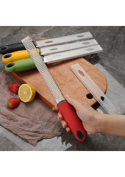 Siyah 1 Adet Çok Fonksiyonlu Limon Dilimleyici Paslanmaz Çelik Peynir Oyma Peynir Rendeleri Rastgele Renk Kaymaz Sap Diş Şekilleri (Yurt Dışından) fiyatları