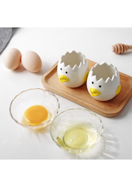 1 Adet Yaratıcı Seramik Yumurta Bölücüler Yumurta Sarısı Beyaz Ayırıcı Araçları Mutfak Alet Pişirme Aracı Ev Kullanımı Mutfak Temel Dropshipping (Yurt Dışından) fiyatları