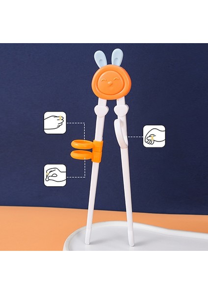 Mavi Kedi Sevimli Ayı Tavşan Çocuk Acemi Çocuk Eğitim Çubuklarını Bebek Öğrenme Çubuklarını Çocuk Yardımcı Uygulama Çubuklarını (Yurt Dışından) modelleri