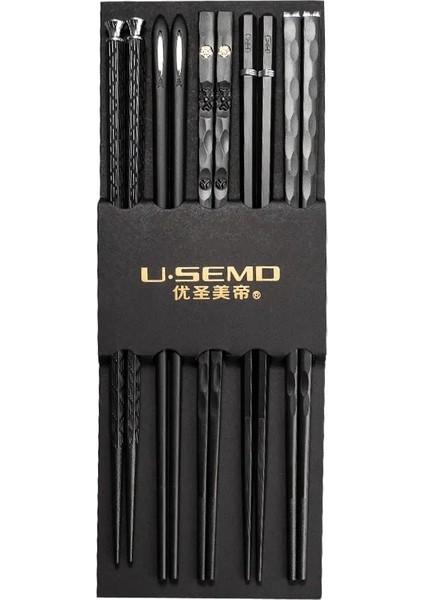 5 Çift Gökkuşağı 5 Çift Yüksek Kaliteli Japon Kaymaz Çubuklarını Kore Ev Otel Restoran Suşi Çubuklarını Için Taşınabilir Sağlıklı Gıda Çubuğu (Yurt Dışından) fiyatları