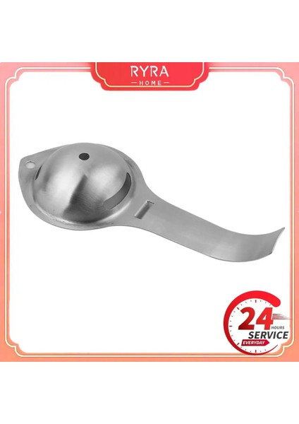 430 Paslanmaz Çelik Yumurta Ayırıcı Moda Filtre Uzun Saplı Evrensel Kullanışlı Yumurta Paslanmaz Çelik Ev Ayırıcı Dayanıklı Pratik Taşınabilir (Yurt Dışından) fırsatları