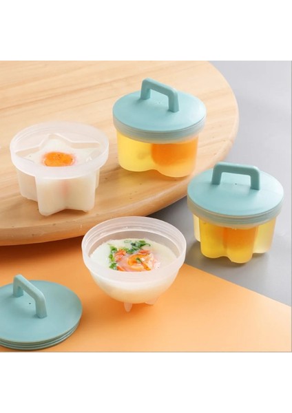 Yeşil-Null 4 Adet Çok Fonksiyonlu Sevimli Buğulanmış Kızarmış Yumurta Araç Seti Pişirme Üretim Plastik Kalıp Bebek Maması Takviyesi Mutfak Aksesuarları (Yurt Dışından) fırsatları