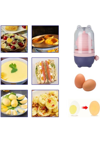 Pembe Yumurta Scrambler Karıştırma Altın Çırpma Ovum Manuel Yumurta Sarısı Karışımı Ovum Scrambler Shaker Mutfak Aracı Pişirme Pişirme Aksesuarları (Yurt Dışından) modelleri