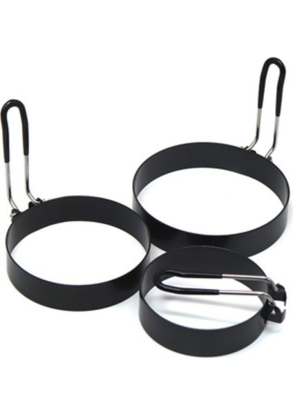Lrubber Sap Kauçuk Sap Yumurta Kızartma Halkaları Mükemmel Daire Yuvarlak Kızarmış/poşe Kalıp ve Sap Yapışmaz Yumurta Aletleri Mutfak Aletleri Omlet Kalıbı (Yurt Dışından) fırsatları