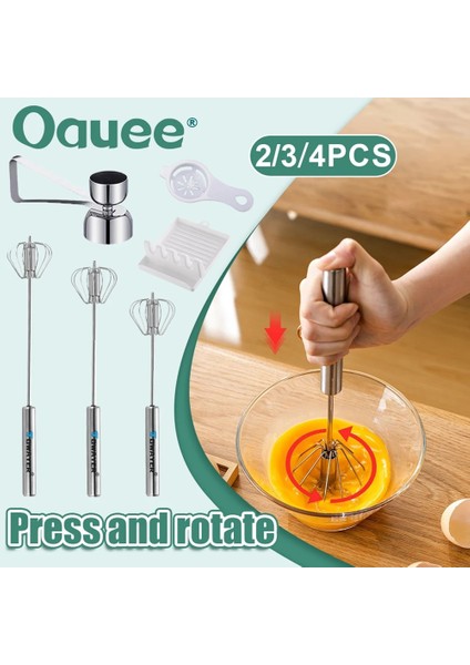 3 Adet 30 cm Yarı Otomatik Yumurta Çırpıcı 304 Paslanmaz Çelik Pişirme Aksesuarları El Mikseri Kendiliğinden Dönen Krem Süt Gereçler Mutfak Yumurta Karıştırıcı (Yurt Dışından) indirimleri