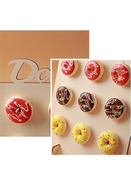 Bir Donut Tutucu Benzersiz Tasarım Donut Teşhir Standı Hafif Depolama Donuts Pratik Parti Dekoru Donut Teşhir Standı (Yurt Dışından)