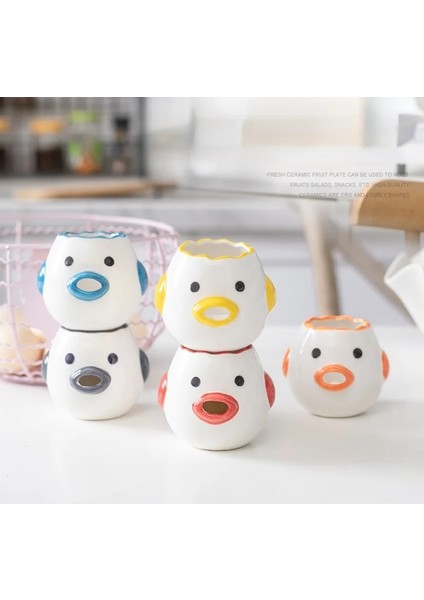 Stil 6 Sevimli Yumurta Beyaz Ayırıcı Sevimli Tavuk Seramik Yumurta Sarısı Protein Ayırıcı Yumurta Filtresi Mutfak Aletleri Pişirme Aksesuarları Yumurta Tutucu (Yurt Dışından) indirimleri