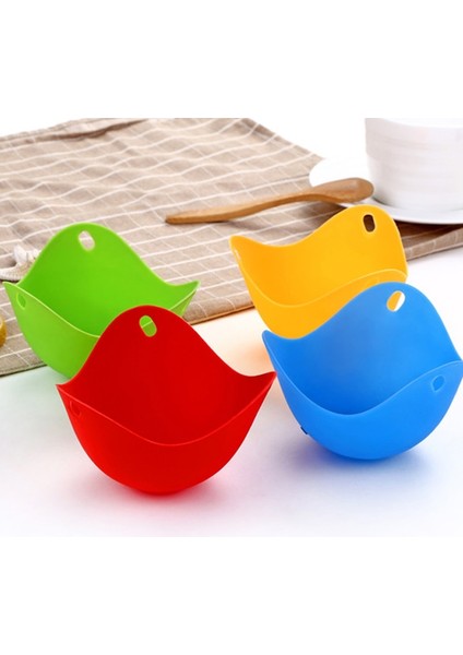 Mavi 2 Adet/paket Tencere Kalıp Poşe Yumurta Çapı 9 cm Yumurta Araçları Yumurta Kaçak Avcı Mutfak Fincan Silikon Haşlanmış Pişirme Aşçı Kaçak Avcı (Yurt Dışından)
