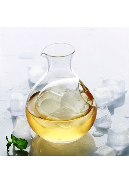 156ML Cam Japonya Kristal Buz Şişesi Cam Şarap Şişesi Hamster Yuva Soğutma Odası Delik Sake Cam Bira Soğutucu Şarap Dağıtıcı Sürahi Sürahi (Yurt Dışından) indirimleri