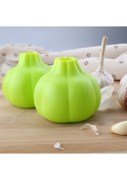 Yeşil Silikon Sarımsak Soyucu Yaratıcı Mutfak Sarımsak Soyucu Sarımsak Soyma Aracı Basit ve Kullanışlı Mutfak Aletleri (Yurt Dışından) fırsatları