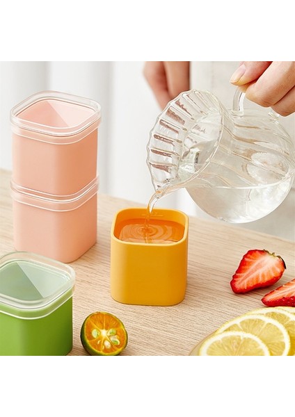 Sarı Renkli Viski Büyük Kare Buz Kalıp Yeniden Kullanılabilir Gıda Sınıfı Silikon Buz Küpü Makinesi Bar Kokteyl Buz Kalıbı (Yurt Dışından) fırsatları