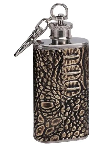 2 Oz Ultra Mini Paslanmaz Çelik Şarap Viski Şişesi Cep Şişesi Seyahat Alkol Viski Cep Cep Şişesi Asılı Viski Alkol Şişeleri (Yurt Dışından)
