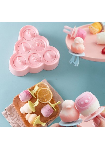 Yeşil A Dondurma Silikon Kalıplar Buz Küpü Makinesi Popsicle Kapaklı Kalıplar Dıy Buz Kalıp Şeker Çubuğu Buz Pop Maker Kalıp Mutfak Aksesuarları (Yurt Dışından)