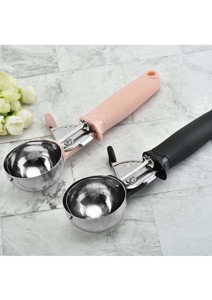 Pk Dondurma Kepçesi Paslanmaz Çelik Dondurma Kaşığı Metal Dondurma Kurabiye Kaşığı Kavun Meyve Baller Buz Topu Makinesi Mutfak Aletleri (Yurt Dışından) fiyatları