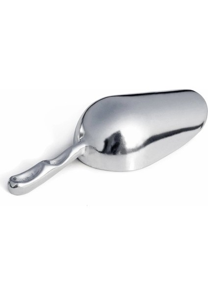 Paslanmaz Çelik 10OZ 5OZ/12OZ/24OZ Alüminyum Bar Buz Kepçesi Kuru Çöp Kutusu Kuru Mallar Şeker Baharat Küreği (Yurt Dışından) fırsatları