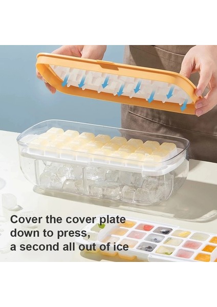 2 Ice Cube Tepsi Seti Yeni Silikon Buz Kalıbı ve Saklama Kutusu 2'si 1 Arada Ice Cube Tepsi Yapımı Kalıp Kutusu Maker Bar Mutfak Aksesuarları Mutfak Eşyaları Ev Aletleri (Yurt Dışından) fiyatları