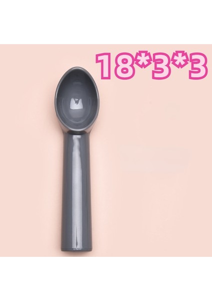 Gri Dondurma Tatlı Kaşığı Popsicle Meyve Püresi Kürek Yaratıcı Çay Kaşığı Yaz Partisi Buz Hokeyi Yapma Aracı Mutfak Aksesuarları (Yurt Dışından)