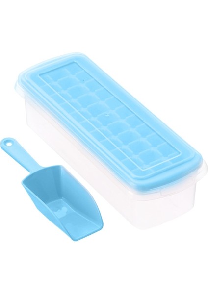 Mavi Set 33 Izgaralar Pres Tipi Buz Küpü Makinesi Buz Kutusu Buz Kalıbı Çift Katmanlı Yaratıcı Buz Saklama Kutusu Hızlı Buz Makinesi Kapaklı Dondurucu Için Buz Tepsileri (Yurt Dışından) fiyatları