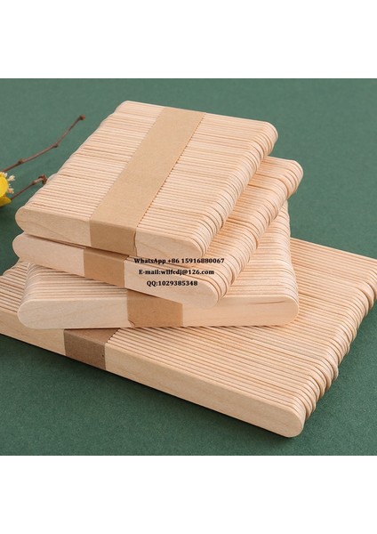140X10X2MM 50 Adet Ahşap Kahve Çay Dondurma Dondurma Çubuğu Içecek Karıştırma Karıştırıcılar Dıy Takı Yapımı Için Uv Reçine Çubukları Araçları (Yurt Dışından)