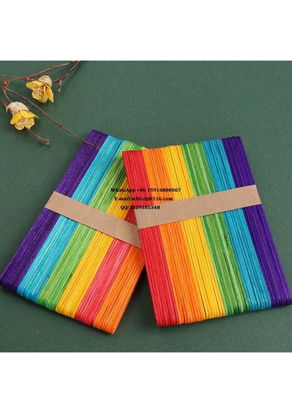 140X10X2MM 50 Adet Ahşap Kahve Çay Dondurma Dondurma Çubuğu Içecek Karıştırma Karıştırıcılar Dıy Takı Yapımı Için Uv Reçine Çubukları Araçları (Yurt Dışından)