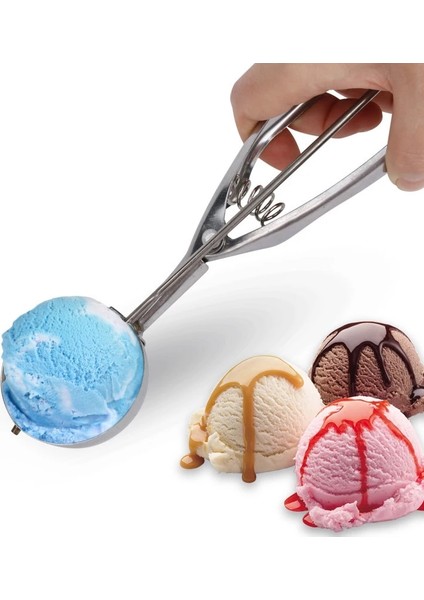 5 cm Dondurma Kepçe Yığınları Paslanmaz Çelik Dondurma Kazıcı Kaşık Yapışmaz Meyve Karpuz Buz Topu Makinesi Mutfak Alet Seti (Yurt Dışından) modelleri
