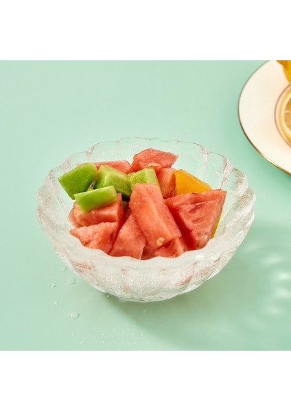 Yeşil Küçük 3D Buz Kasesi Kalıp Gıda Sınıfı Meyve Salatası Buzlu Tabak Yaratıcı Mutfak Eşyaları Yaz Aylarında Dondurulmuş Buz Kasesi Restoran Dekoratif Sofra Takımı (Yurt Dışından) modelleri