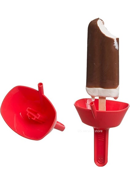 Kırmızı 2 Paket 2 Paket Damlamaya Dayanıklı Popsicle Rafı Damla Ücretsiz Buz Pop Tutucu Pop No Damla Karışıklık Ücretsiz Dondurulmuş Ikramlar Raf Popsicle Tutucu Saman ile (Yurt Dışından) fiyatları