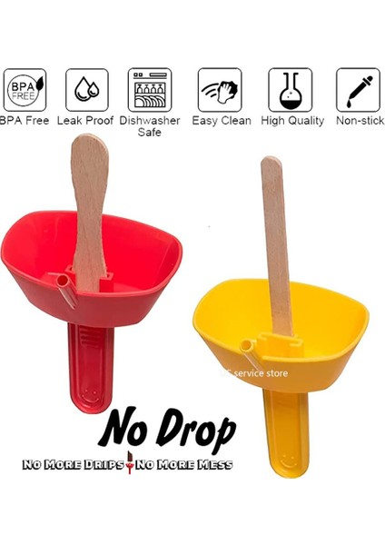 Kırmızı 2 Paket 2 Paket Damlamaya Dayanıklı Popsicle Rafı Damla Ücretsiz Buz Pop Tutucu Pop No Damla Karışıklık Ücretsiz Dondurulmuş Ikramlar Raf Popsicle Tutucu Saman ile (Yurt Dışından) modelleri