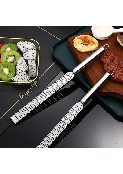 1 Adet Narenciye Limon Zester, Parmesan Peyniri Için Peynir Rendesi, Limon, Zencefil, Sarımsak, Küçük Hindistan Cevizi, Sebze, Meyve, Paslanmaz Çelik (Yurt Dışından) fırsatları