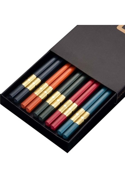 5 Çift Gökkuşağı Gk 5 Çift Pembe Gül Yemek Çubukları Japon Yemek Çubukları Bulaşık Makinesinde Yıkanabilen Yemek Çubukları Gıda Kaymaz Yemek Çubukları Kore Mutfak Malzemeleri (Yurt Dışından)