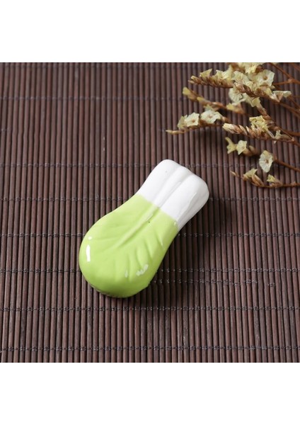 07 Japon Tarzı Çubuk Tutucu Seramik Çubuklarını Dinlenme Sebze Meyve Şekli Çatal Raf Mutfak Sofra Yemek Masası Dekor (Yurt Dışından) fırsatları