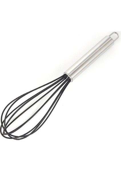 Stil 2 10 Inç Silikon Yumurta Çırpıcı Içecek Çırpma Mikser Manuel Paslanmaz Çelik Saplı Yumurta Krem Karıştırma Blender Mutfak Pişirme Araçları (Yurt Dışından)