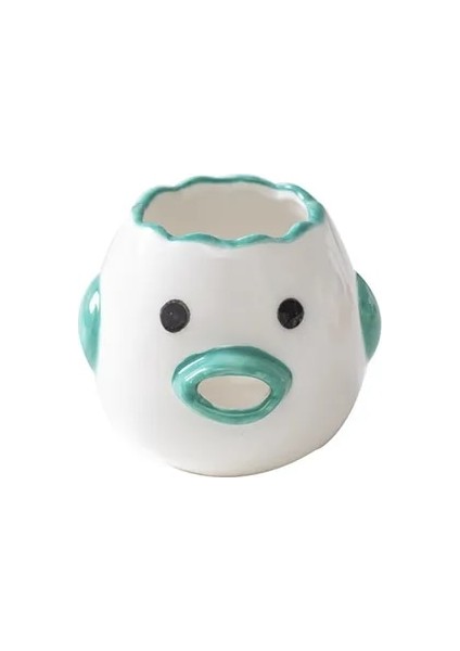 Yeşil Karikatür Ördek Yumurta Sarısı Beyaz Ayırıcı Seramik Yumurta Sperator Mutfak Gadget Pişirme Aracı Kek Tatlı Kurabiye Yumurta Süzgeci (Yurt Dışından)