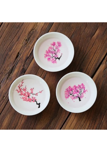 Sıcak Değişim Ph Japon Sihirli Sakura Fincan Soğuk Sıcaklık Renk Değiştiren Çiçek Ekran Sake Fincan Seramik Kung Fu Çay Bardağı Çay Kase Sakura Fincan (Yurt Dışından) fırsatları