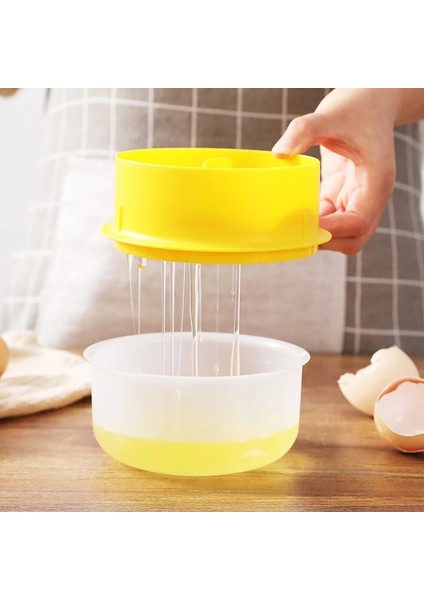 Sarı Yumurta Beyaz Ayırıcı Saklama Kutusu ile Yumurta Ayırıcı Mutfak Aletleri Yumurta Sarısı Protein Filtresi Alet Yemek Bar Ev Mutfak Için (Yurt Dışından) modelleri