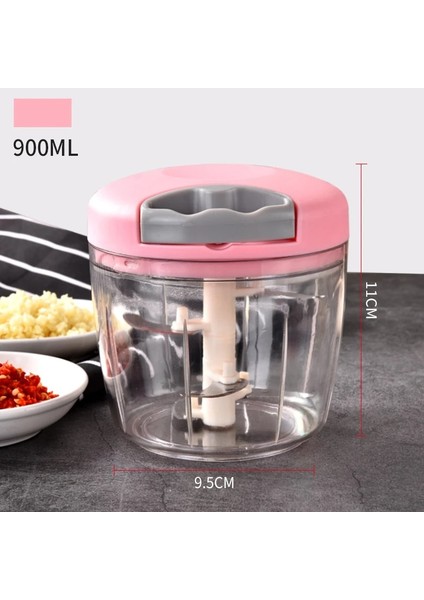 900 ml Sarımsak Ezici Et Meyve Sebze Püresi Triturator Sarımsak Kırıcı Manuel Çekme Dize Rende Öğütücü Araçları Mutfak Aksesuarları (Yurt Dışından) modelleri