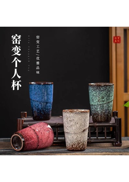 09 200/260 ml Büyük Kahve Kupa Seramik Çay Fincanı Porselen Su Expresso Fincan Çin Kung Fu Drinkweare Saplı (Yurt Dışından)