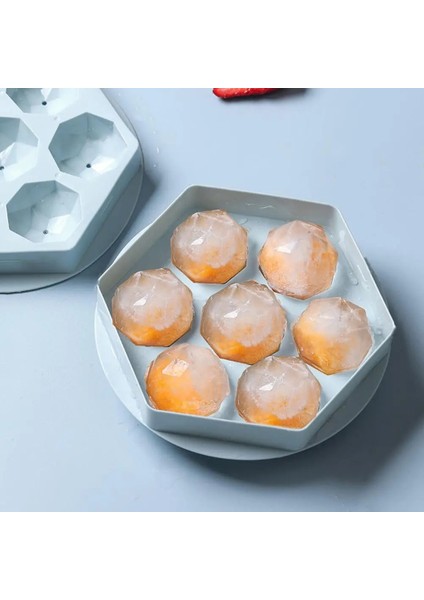 Pembe Dikdörtgen Buz Kalıbı 2 Renk Buz Topu Makinesi Hafif Hızlı Bırakma Faydalı Viski Kokteyl Buz Küpü Formu (Yurt Dışından) fırsatları