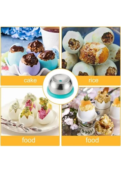 Mavi Paslanmaz Çelik Iğne Yumurta Delici Haşlanmış Yumurta Delici Aracı Çatlamayı Önlemek ve Soyulması Kolay Yumurta Yumruk Mutfak Aksesuarları (Yurt Dışından)