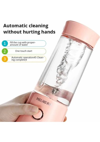 Beyaz 300ML 300ML USB Elektrikli Meyve Sıkacağı Mini Taşınabilir Blender Meyve Blender Meyve Sıkacağı Çok Fonksiyonlu Sıkacağı Smoothie Blender (Yurt Dışından)