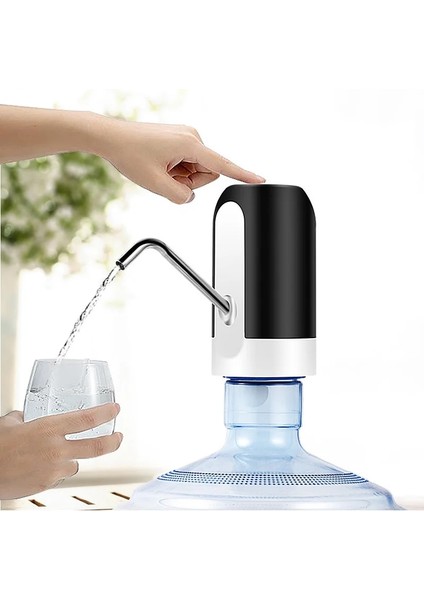 A-1 Su Pompası Otomatik Elektrikli Su Şişesi Pompası USB Şarjlı Su Sebili Mini Namlulu Pompalar Bir Düğme Galon Içme Ev Aletleri (Yurt Dışından) fırsatları