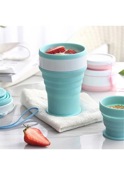 GREY-1PC-100ML Katlanır Silikon Bardak Kahve Kupaları Seyahat Katlanabilir Silikon Bardaklar Taşınabilir Handcup Geri Çekilebilir Gıda Sınıfı Katlanabilir Su Bardakları (Yurt Dışından) fiyatları