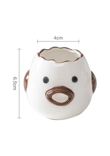 Stil 6 1 Adet Yumurta Beyaz Ayırıcı Sevimli Tavuk Seramik Yumurta Sarısı Protein Ayırıcı Yumurta Filtresi Mutfak Aletleri Pişirme Aksesuarları Yumurta Tutucu (Yurt Dışından)