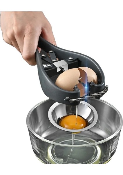 1 Adet T40 Yumurta Açacağı Manuel Paslanmaz Çelik Çok Fonksiyonlu Fırında Yumurta Sarısı Beyaz Kraker Mutfak Ev Aletleri Roman Aksesuarları (Yurt Dışından) fırsatları