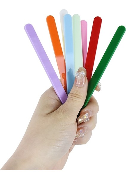 B06 10 Adet Akrilik Dondurma Çubukları 11 cm Yaz Dondurma Çubuğu Mutfak El Yapımı Dıy Dondurma Çubuğu Kek Sopa Mutfak Aksesuarları (Yurt Dışından) indirimleri