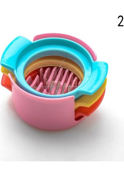 Stil 3 3 In 1 Yumurta Dilimleyici Yumurta Kesici Ev Haşlanmış Yumurta Yaratıcı Mutfak Aletleri (Yurt Dışından) indirimleri