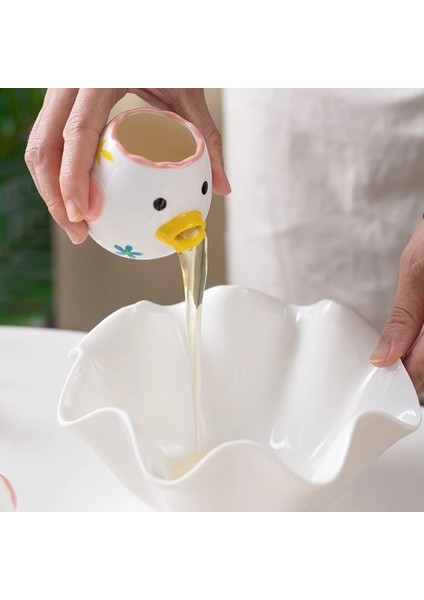 Çilek Komik Yumurta Beyaz Ayırıcı Yumurta Bölücü Seramik Yumurta Sarısı Protein Ayırıcı Filtre Pişirme Aksesuarları Yumurta Tutucu Hediye (Yurt Dışından) fırsatları