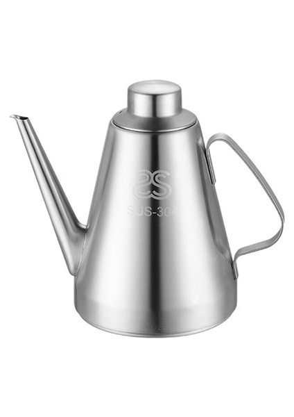 12X12X18 cm Paslanmaz Çelik Sirke Pot Şişe Yağ Dağıtıcı Yenilebilir Buz Çay Dağıtıcı Cruet Pot Mutfak Aletleri (500 ml Küçük Boy 14 Cm) (Yurt Dışından)