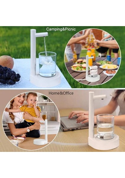 Mavi Masa Dispenseri Elektrikli Su Galon Pompası Otomatik Su Şişesi Pompası Dispenseri Şarj Edilebilir Su Pompası Dispenseri (Yurt Dışından) indirimleri